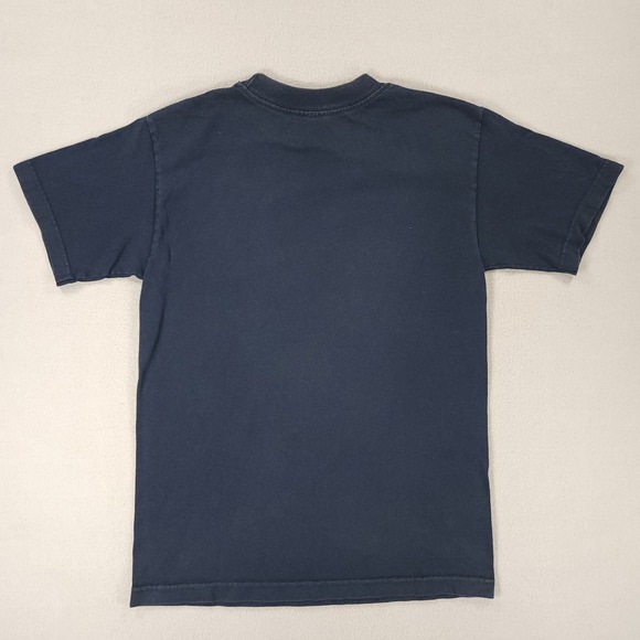 DC Skate T Shirt Mens Small Navy Blue Short Sleeve Y2K Style - Picture 6 of 6